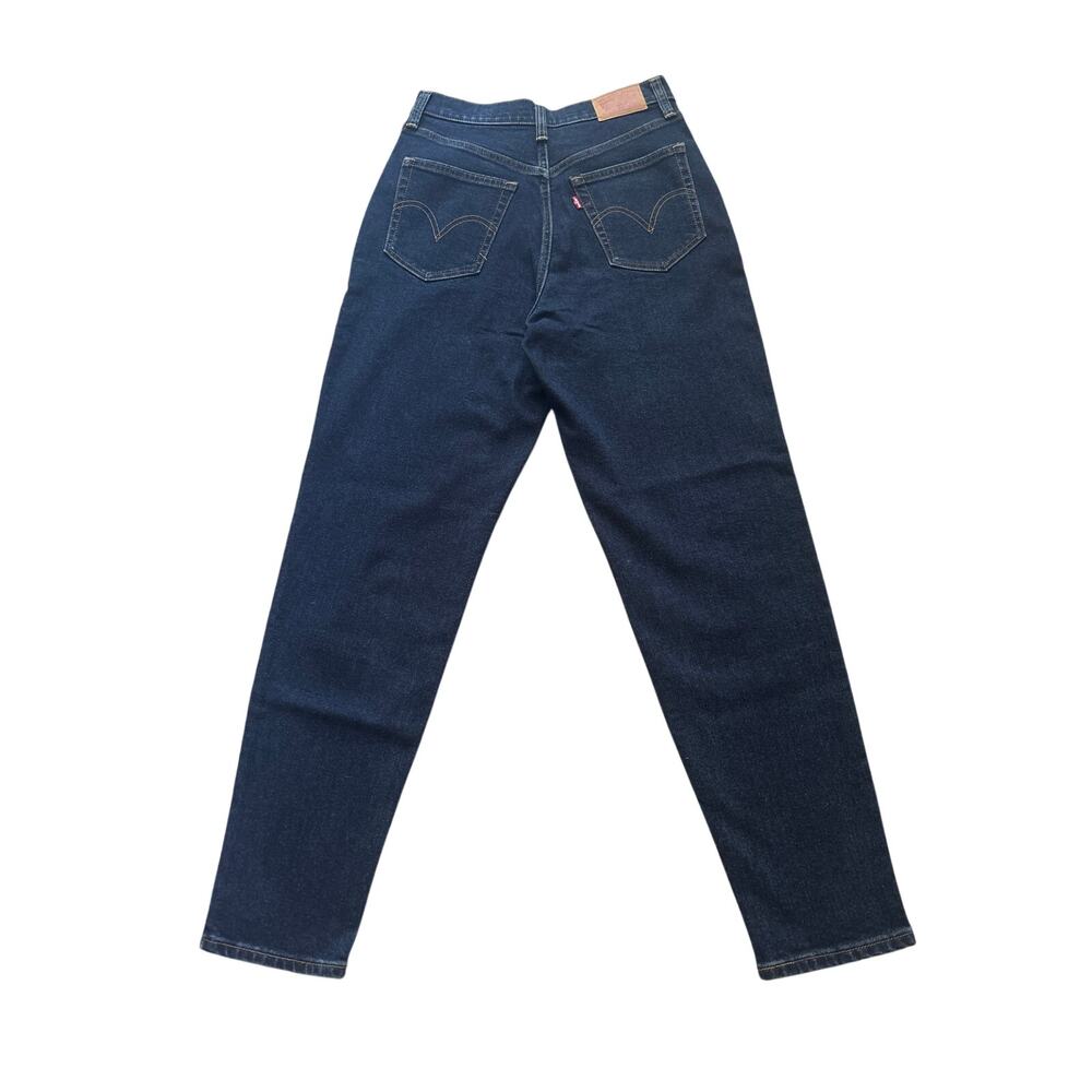 NEW Levi's Ribcage Straight Ankle Jeans Womens 27 High Waist Dark Wash Indigo